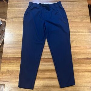 Spyder Active Men's Performance Jogger Pants Blue Size Large Pull On Pro Web
